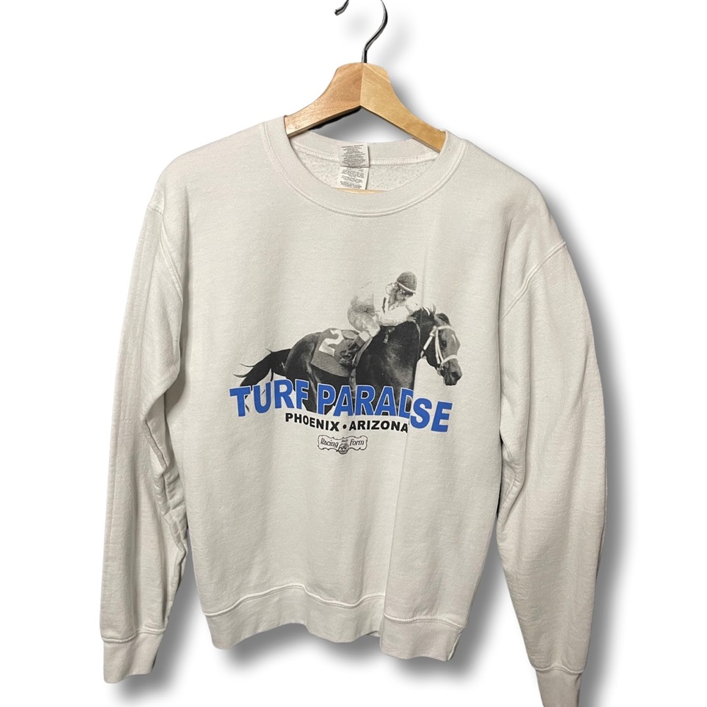 Turf Paradise Phx, AZ Racehorse Crewneck Sweatshirt